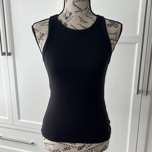 Levi’s Classic Black Ribbed Tank Top